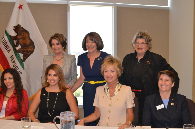a panel of women part of Equal Pay Act commemoration