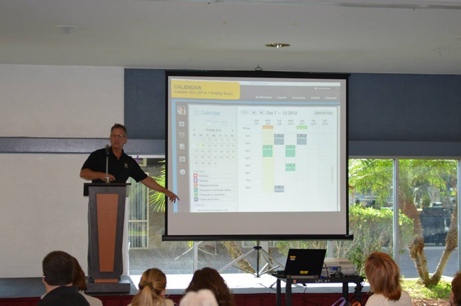 Mark Strassman at the Blackboard/CaliBUG Conference