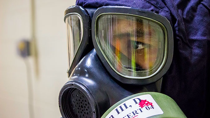 TERT Students go through agent operations at the COBRA