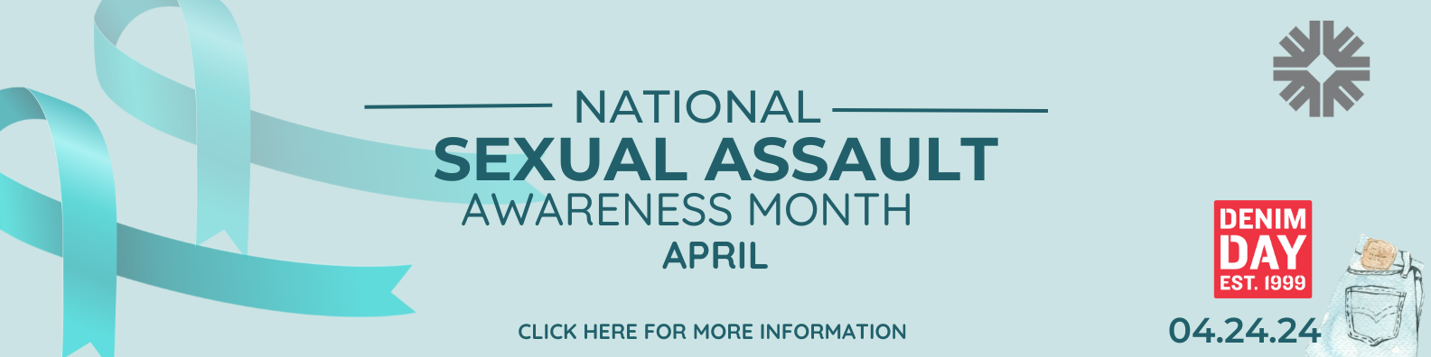 Sexual Assault awareness Month Banner
