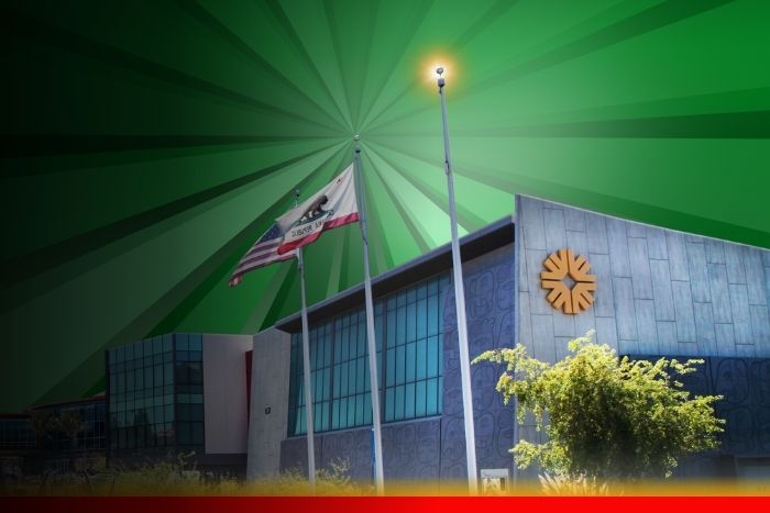 Southwestern College Black History Month Flag Raising graphic.