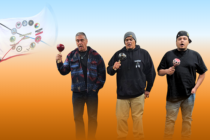 Kumeyaay Flag Raising graphic