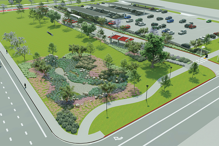 Southwestern College Transit Center rendering.