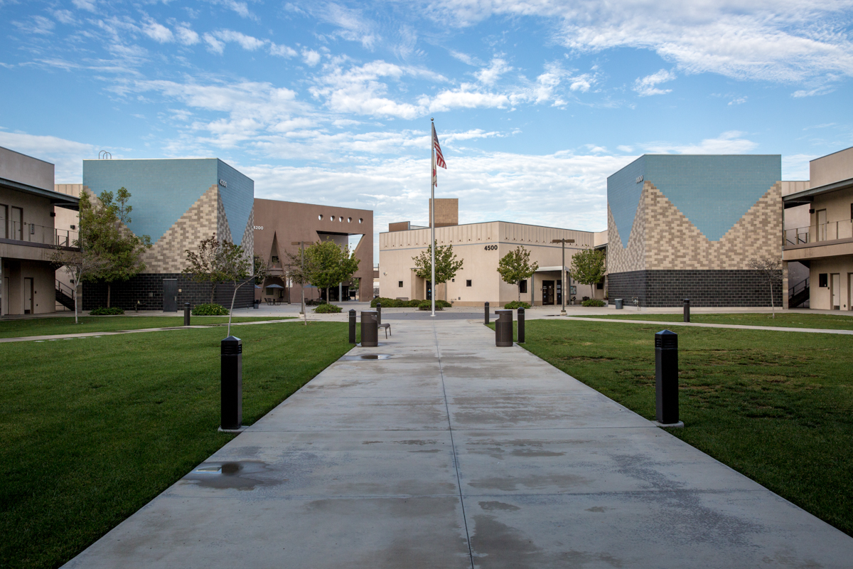 Photo of the Otay Mesa Extension Site's Main Walkway Photo of the Otay Mesa Extension Site's Main Walkway