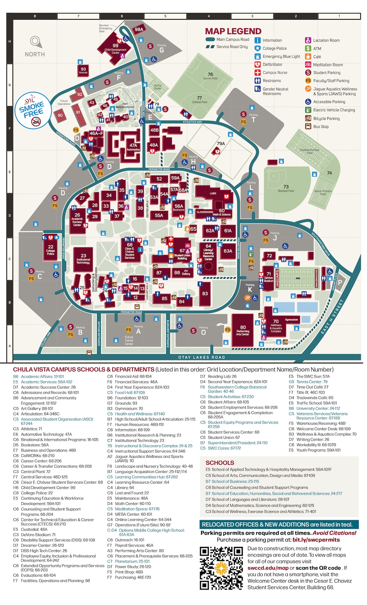 Chula Vista Campus Map