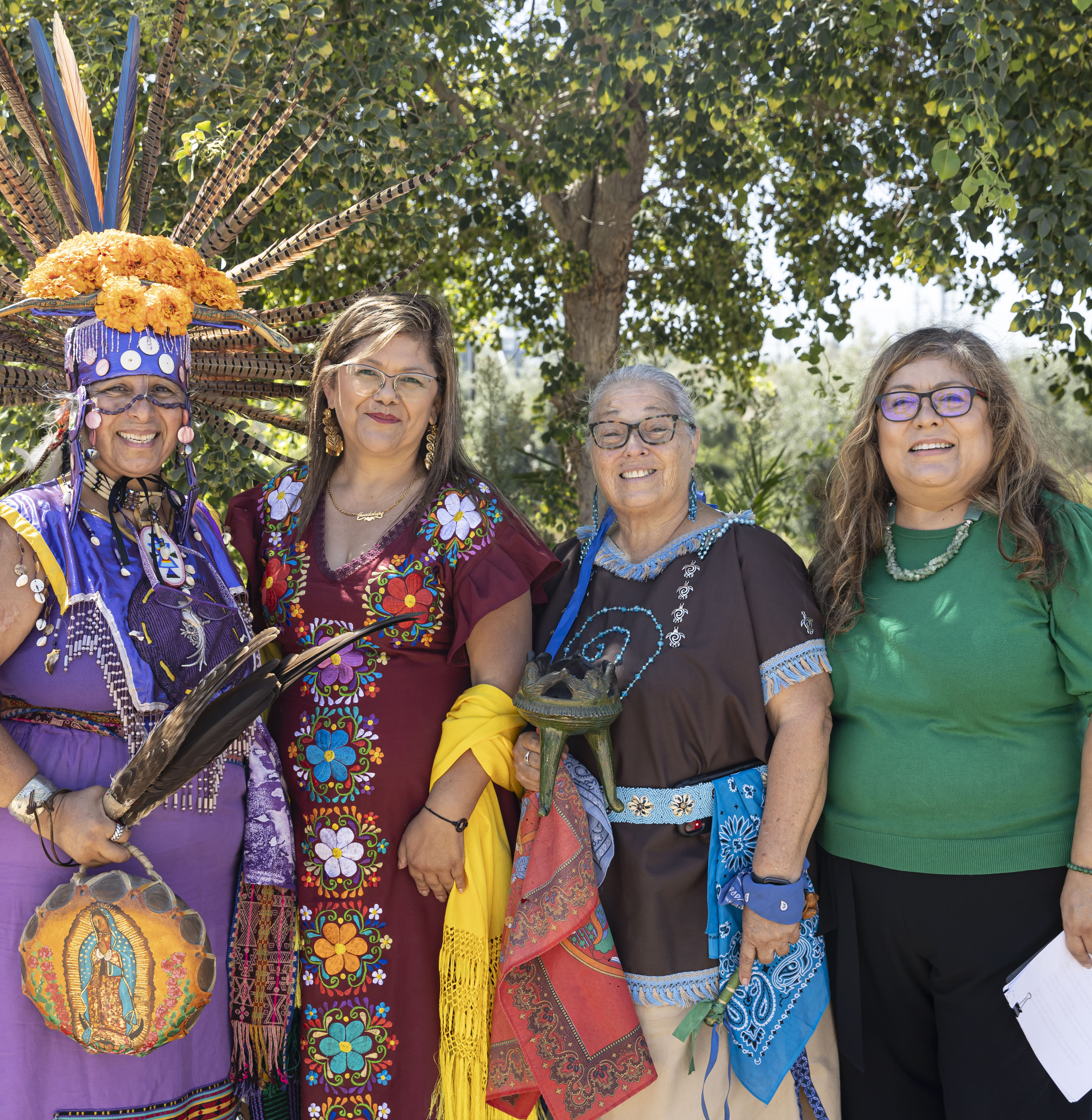 SWC Chicano Latino Coalition EAG members SWC Chicano Latino Coalition EAG members at the Hispanic Heritage Month Flag Raising celebration.