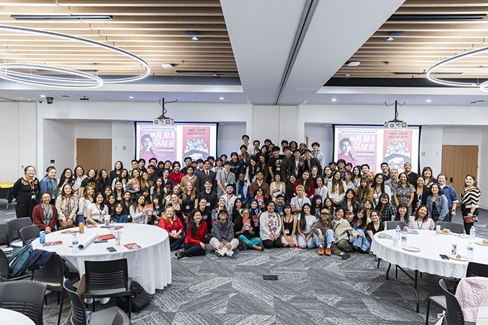 Group photo at the first San Diego Region 10 Asian American, Native Hawaiian, and Pacific Islander (AANHPI) Student Research Summit.