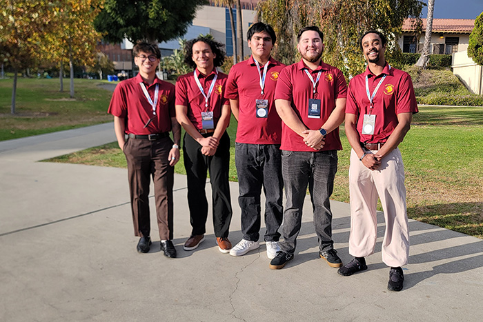 SWC Men of Color students attending the 5th Annual California State University Young Males of Color Conference. SWC Men of Color students attending the 5th Annual California State University Young Males of Color Conference.