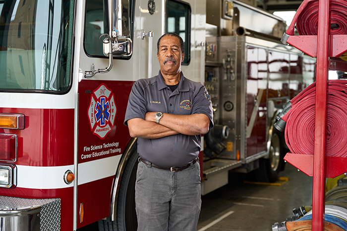 The late, Stephen Bowlin, Fire Facilities Equipments Specialist (FES). The late, Stephen Bowlin, Fire Facilities Equipments Specialist (FES).