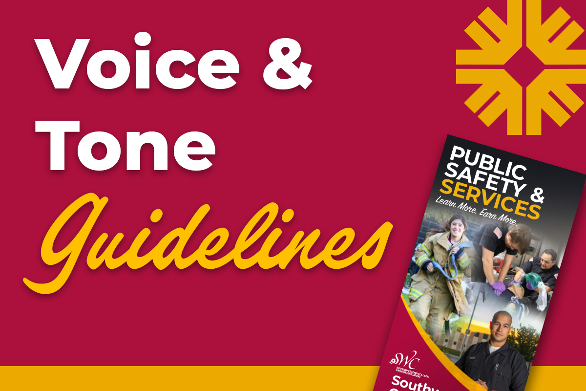 Voice & Tone Guidelines Image Voice & Tone Guidelines Image