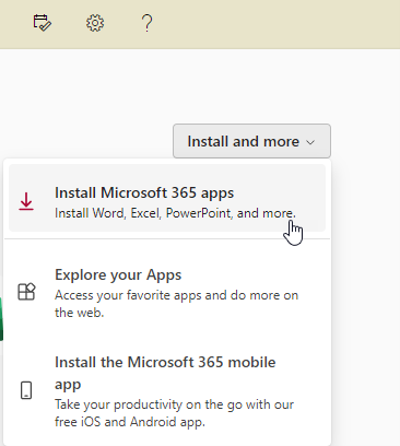 Download Microsoft 365 Apps
