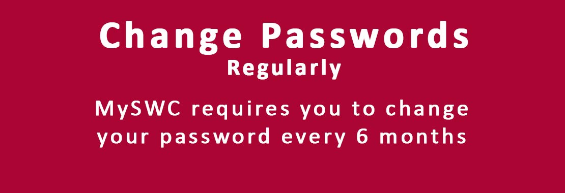 Change Passwords Regularly
