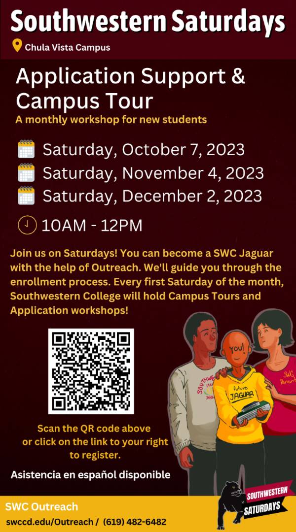 SWC Saturdays Flyer