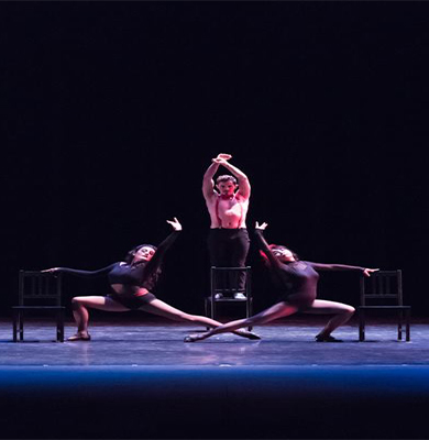 Image of dance group performing