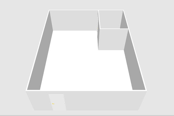 Student Art Gallery Floorplan