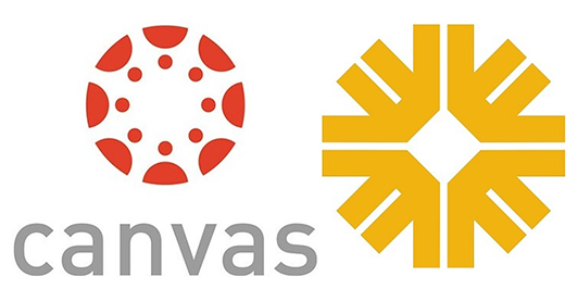 Canvas Logo with SWC Sun Icon Canvas Logo with SWC Sun Icon