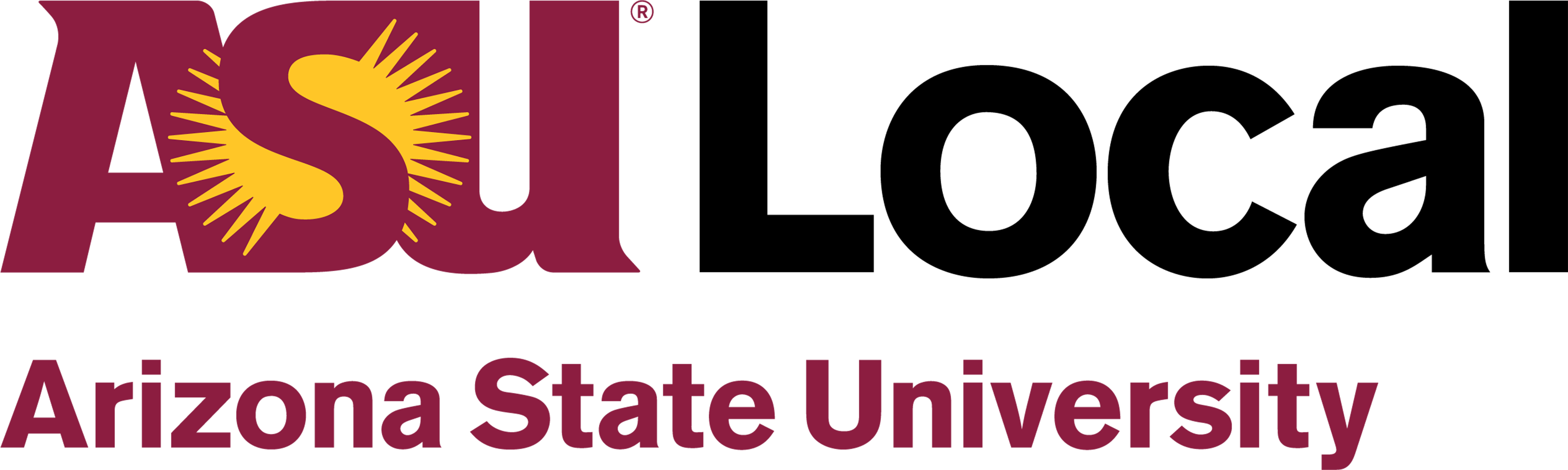 Arizona State University (ASU) Local logo.
