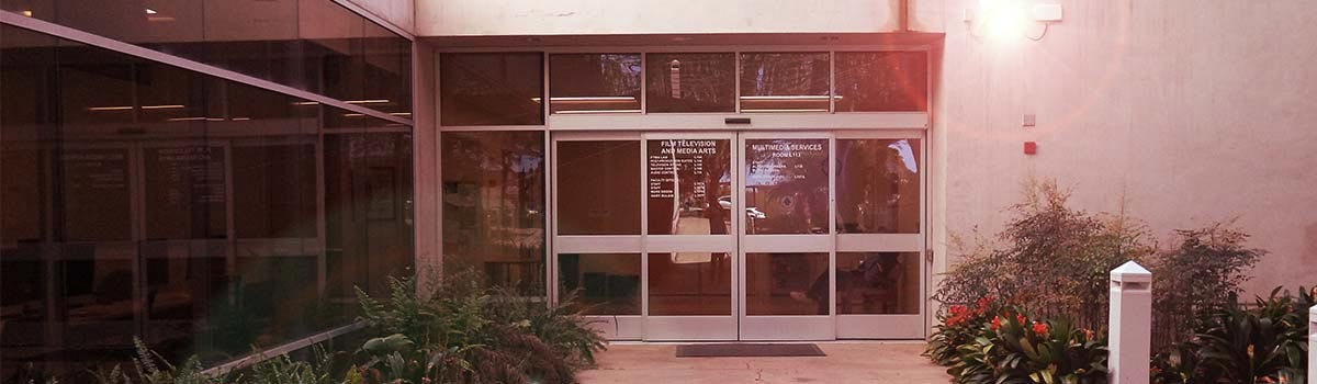 Banner Photo of Multimedia Services Multimedia Services main entrace.