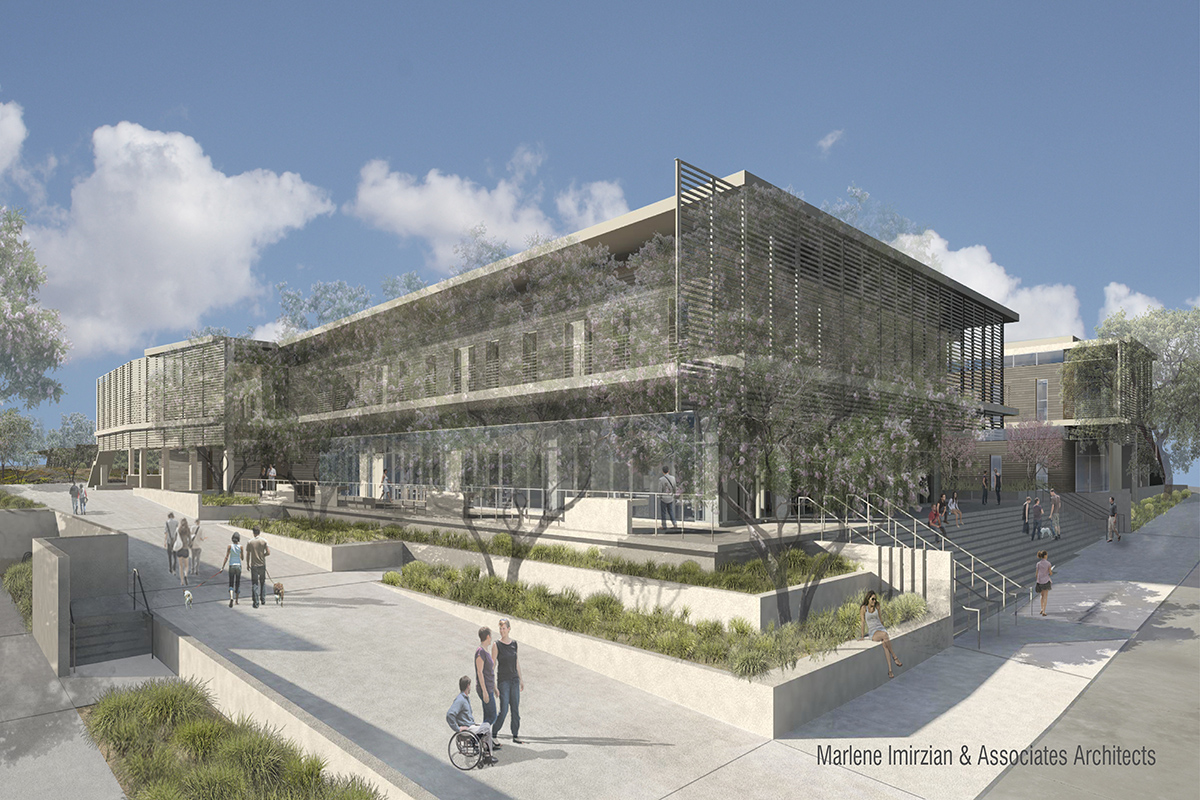 Math and Science Building Rendering