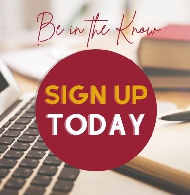 Sign up for our Newsletter Today Sign up for our Newsletter Today