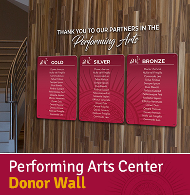 Donor Wall