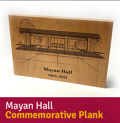 Mayan Hall Wall Plank