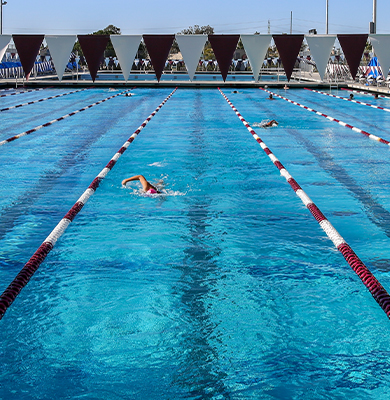 Photo of Olympic-sized pool.